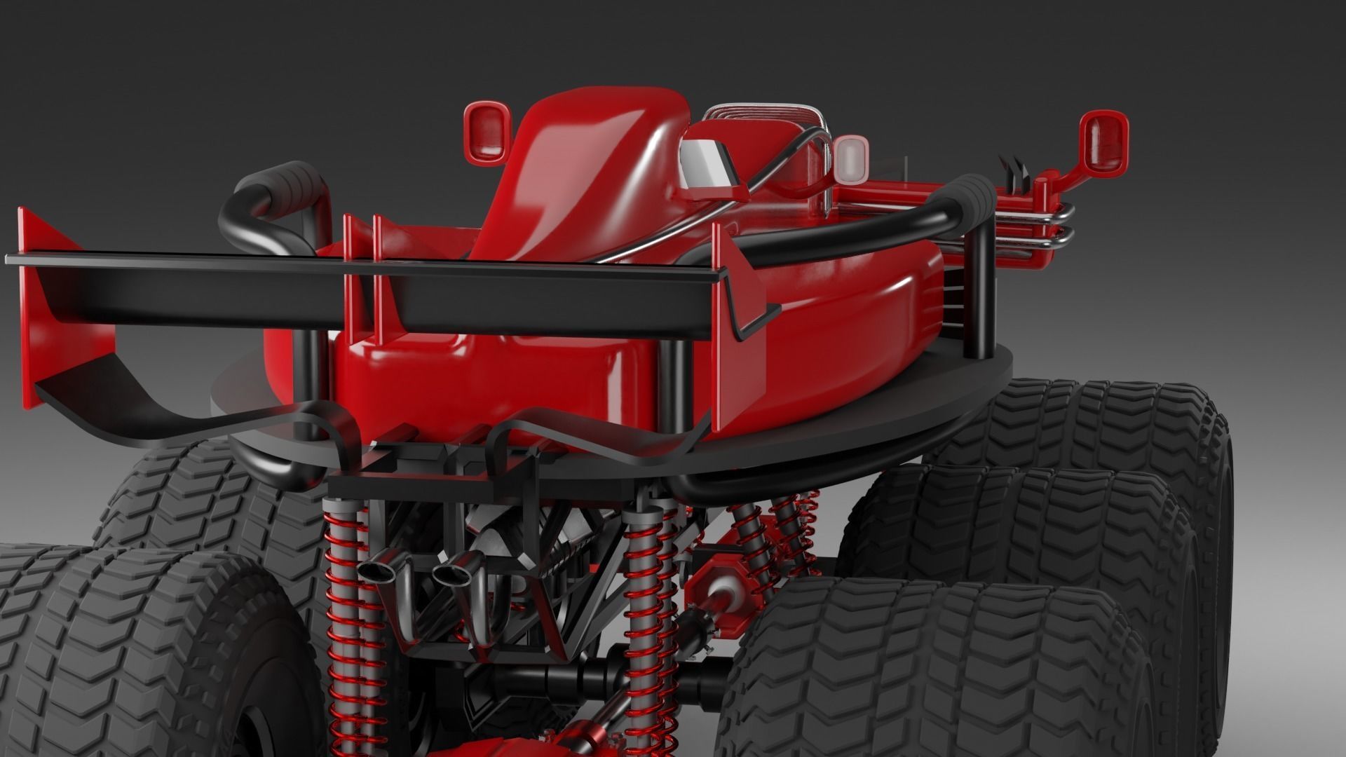 Formula 1 Off-Road Monster 3D model_8