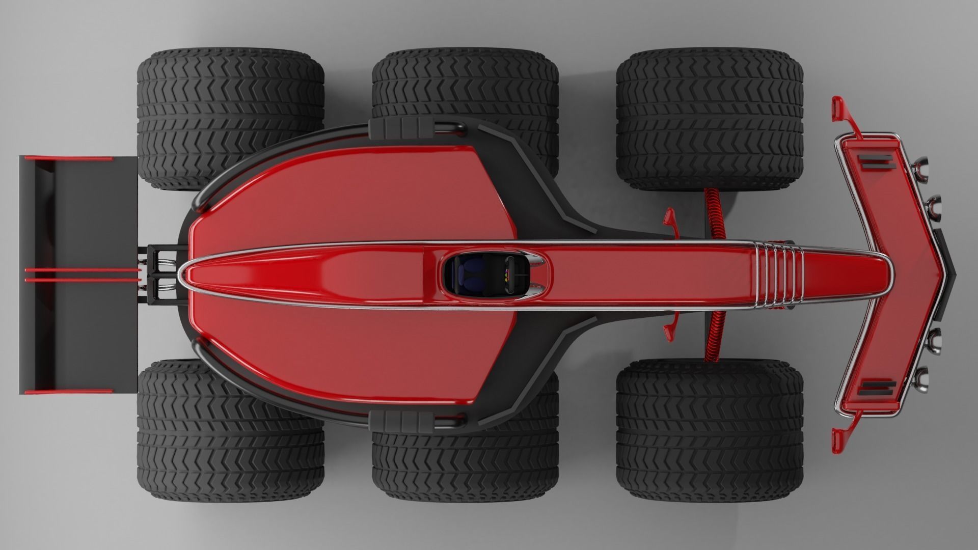 Formula 1 Off-Road Monster 3D model_14