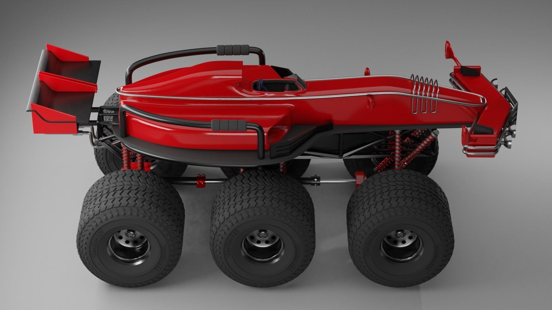 Formula 1 Off-Road Monster 3D model_10