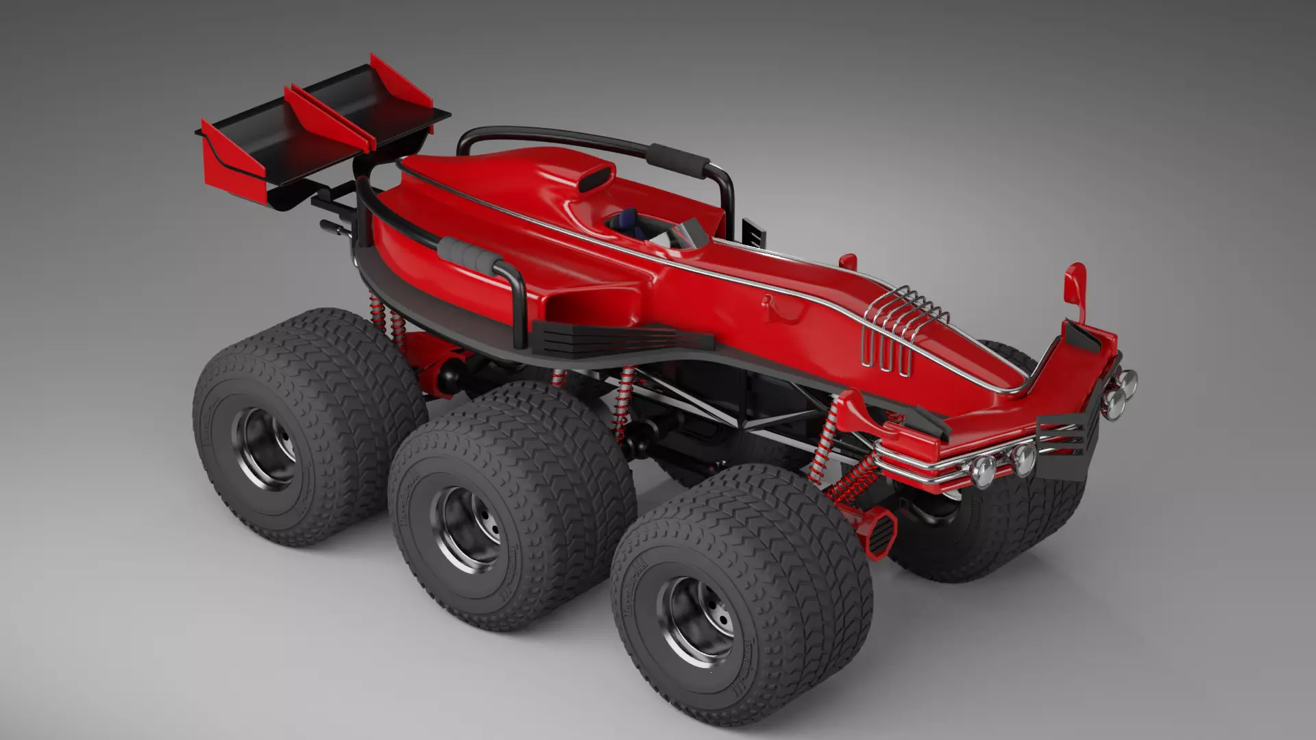 Formula 1 Off-Road Monster 3D model_0