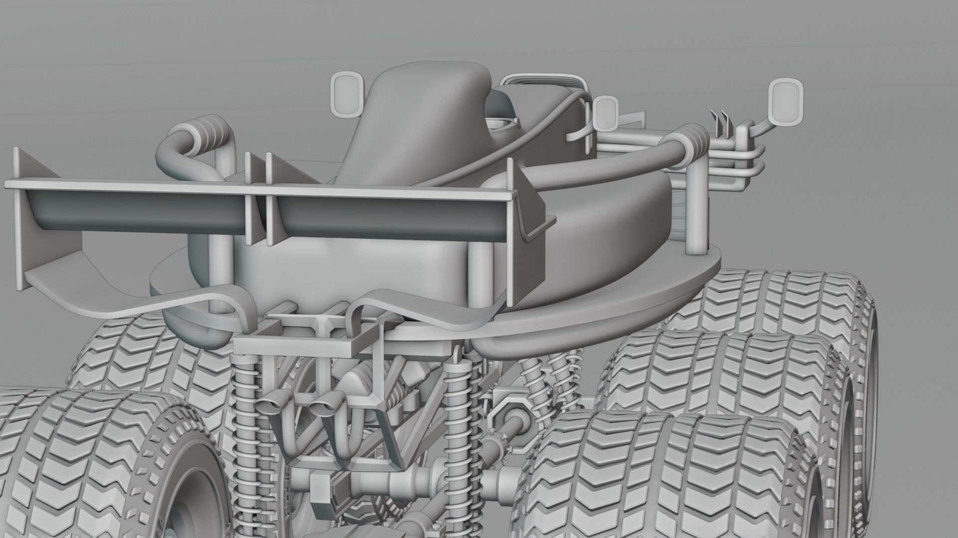 Formula 1 Off-Road Monster 3D model_9