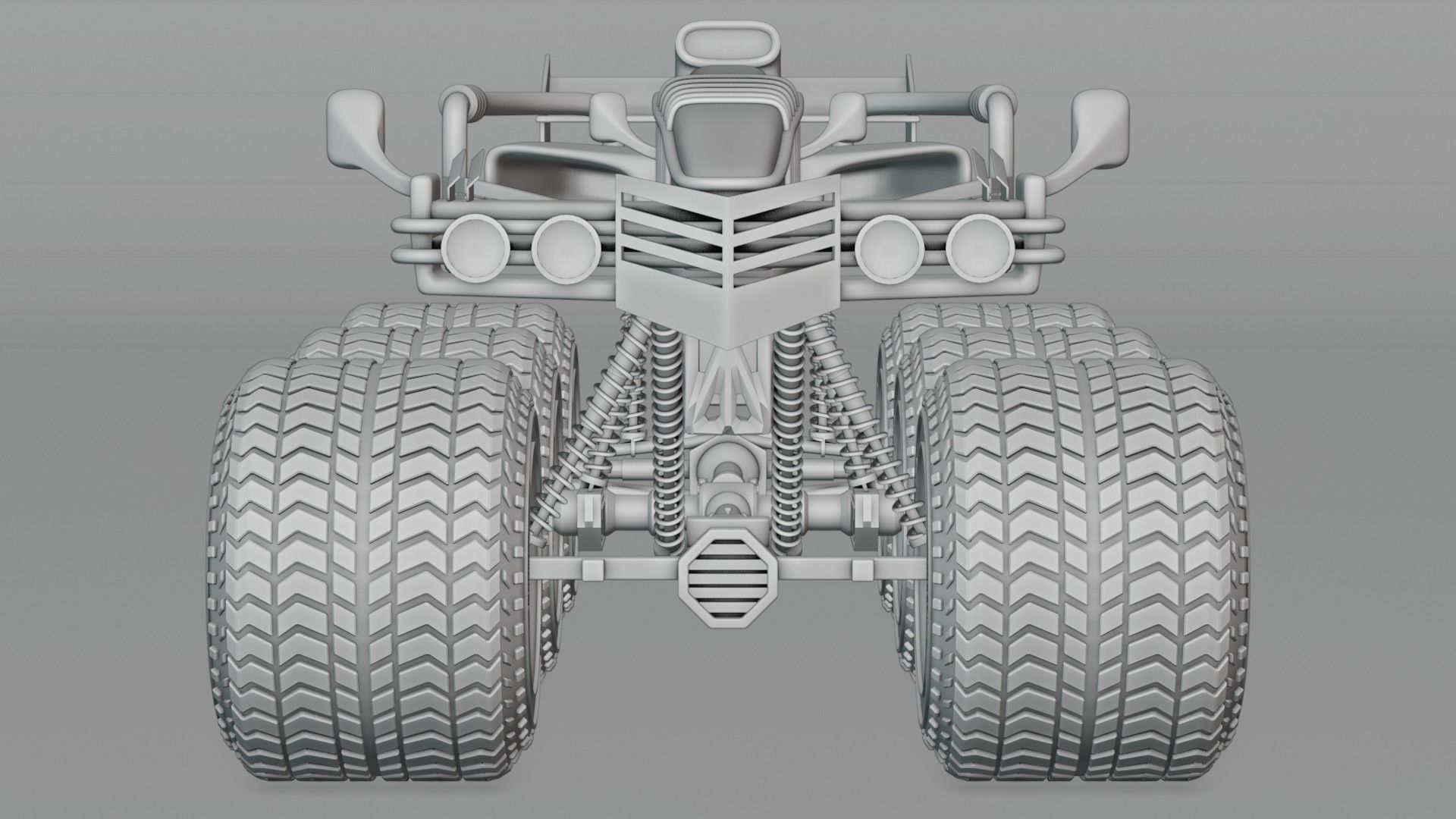 Formula 1 Off-Road Monster 3D model_3