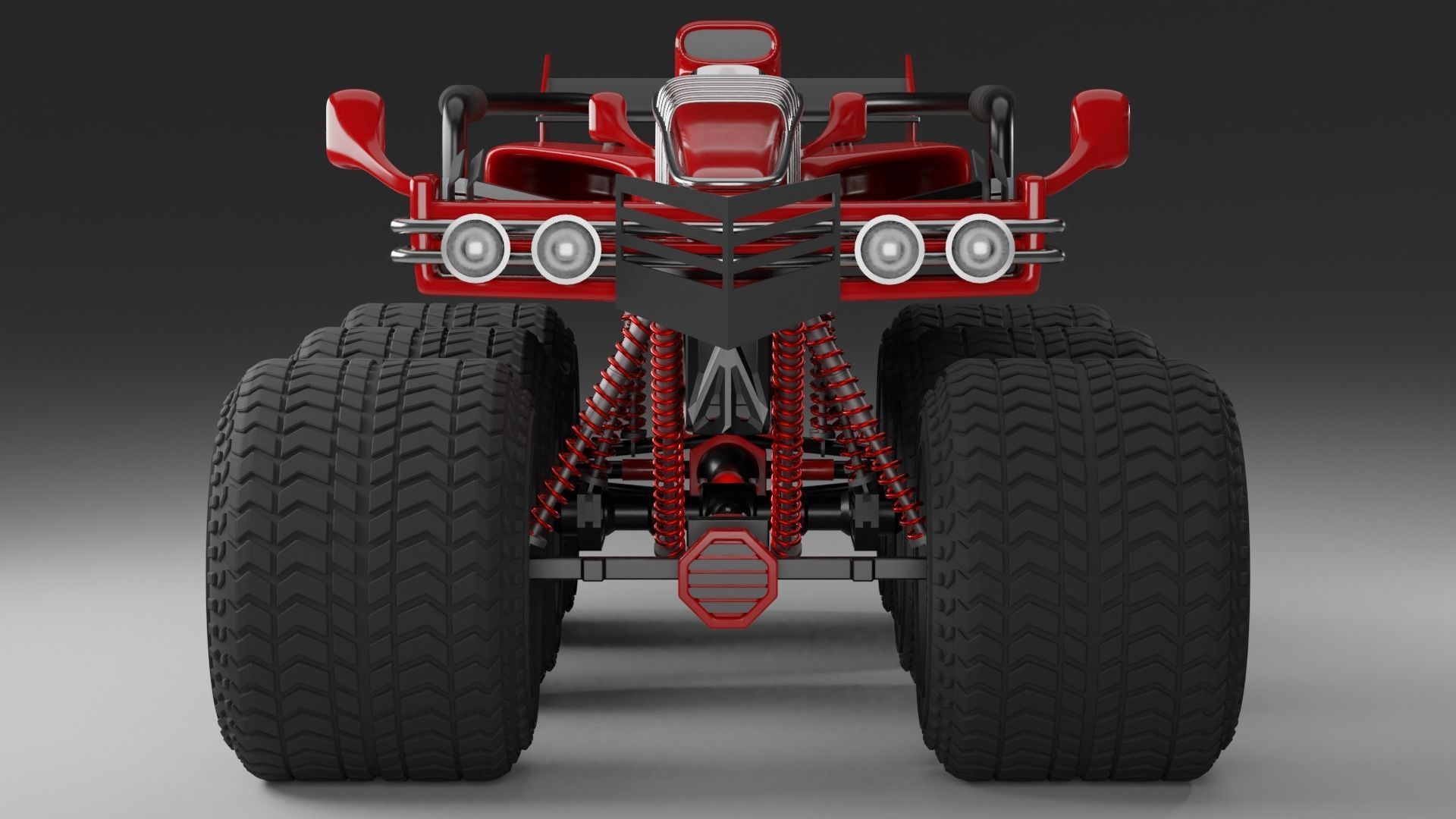 Formula 1 Off-Road Monster 3D model_2