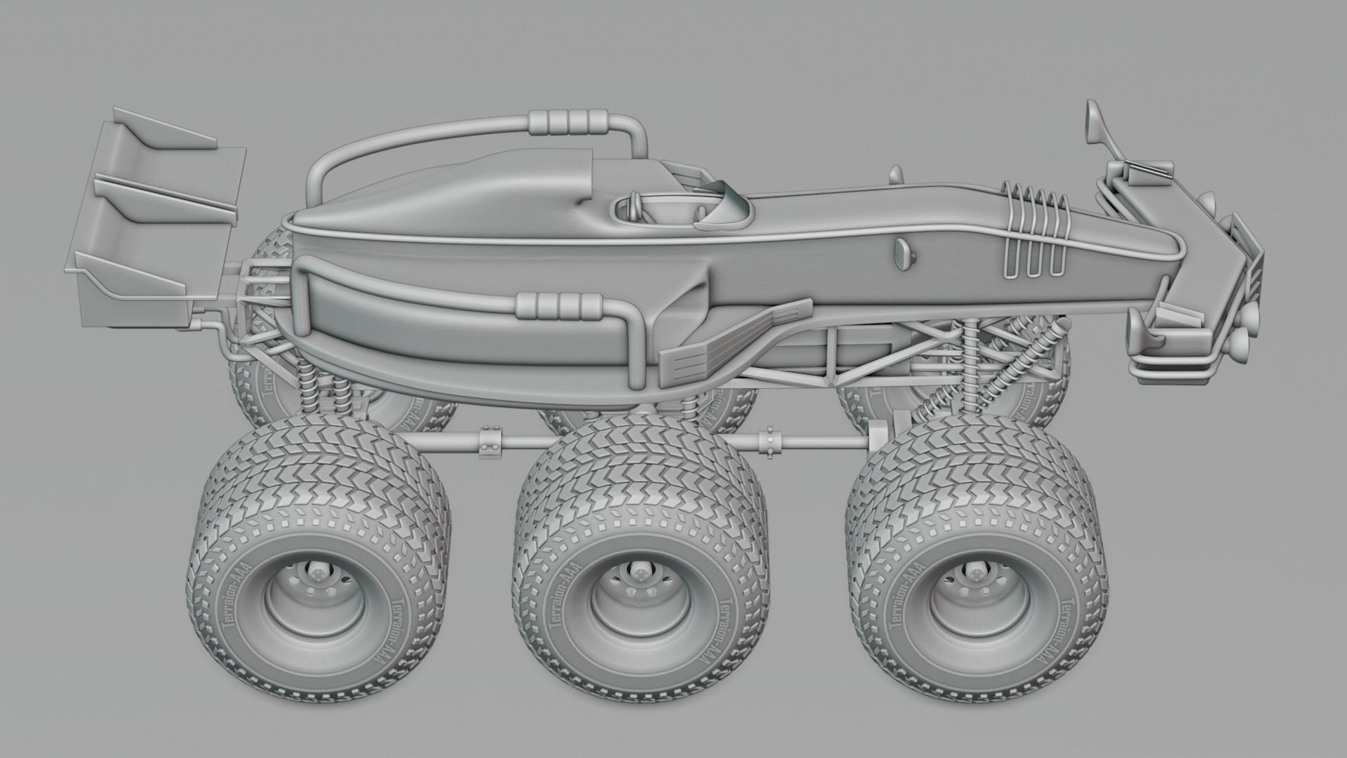 Formula 1 Off-Road Monster 3D model_11