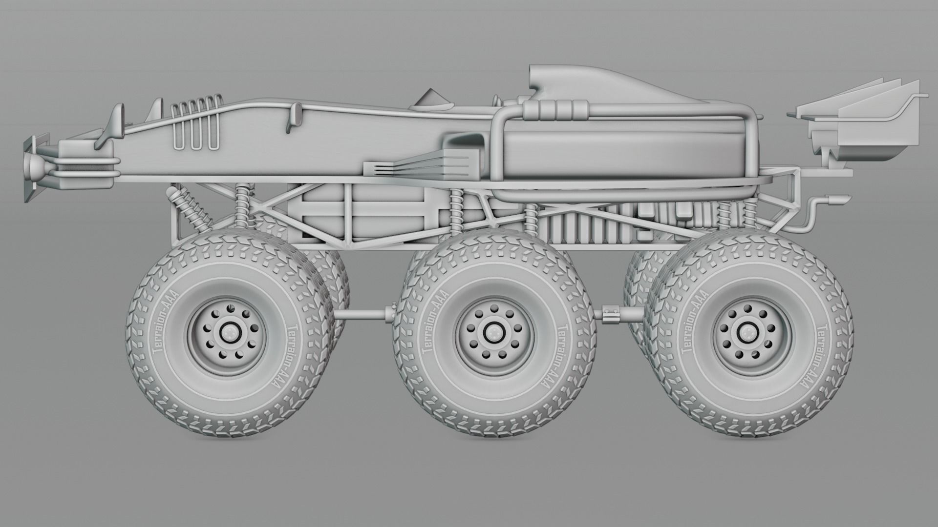 Formula 1 Off-Road Monster 3D model_5