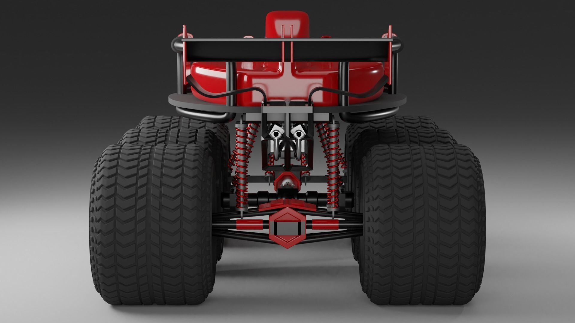 Formula 1 Off-Road Monster 3D model_6