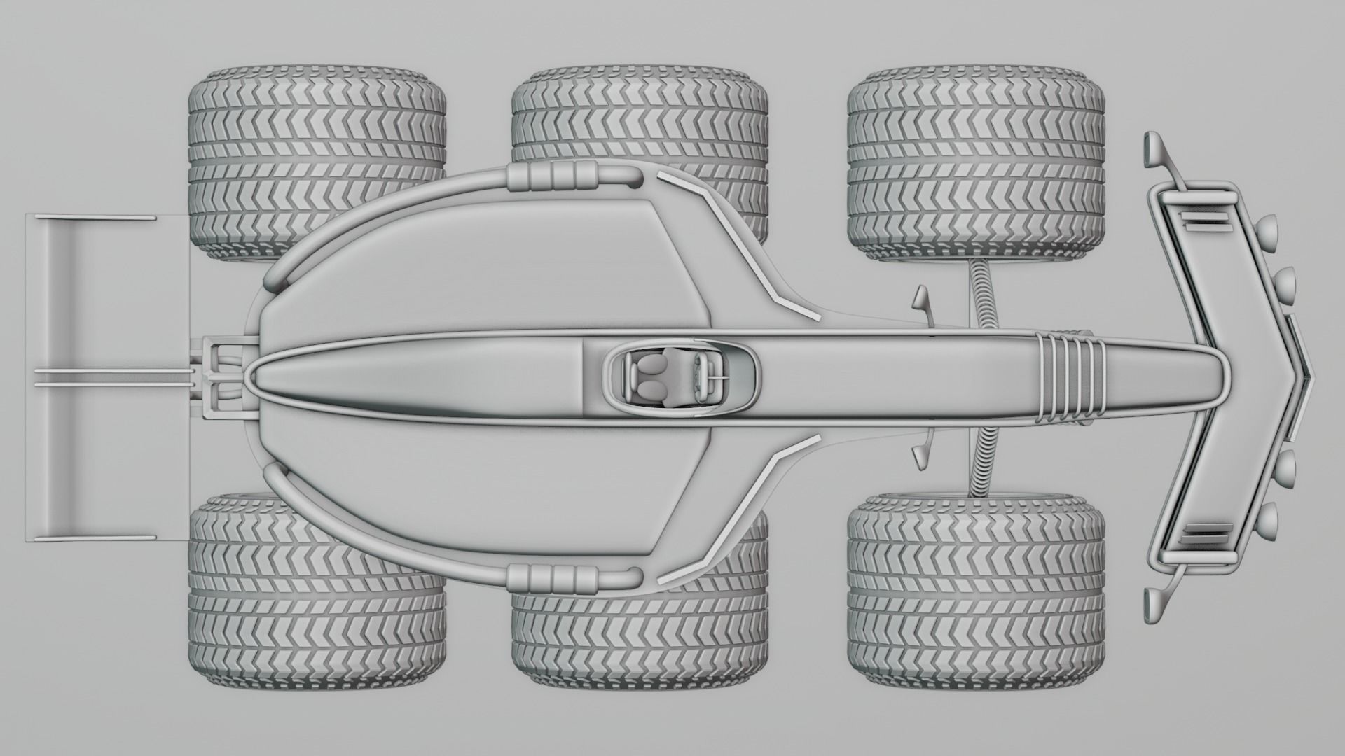 Formula 1 Off-Road Monster 3D model_15