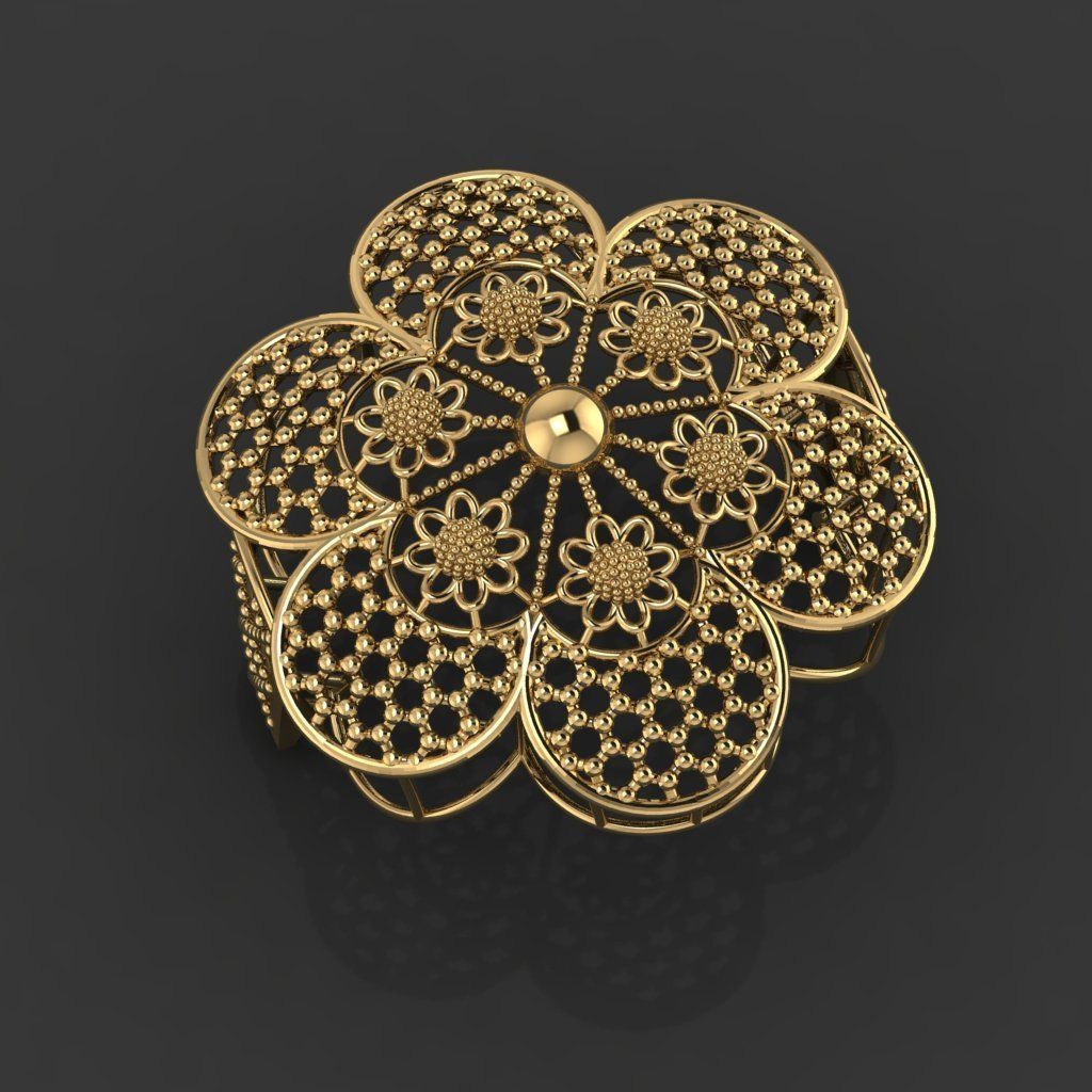 15 Locket Pendant Sets 3D print model_14