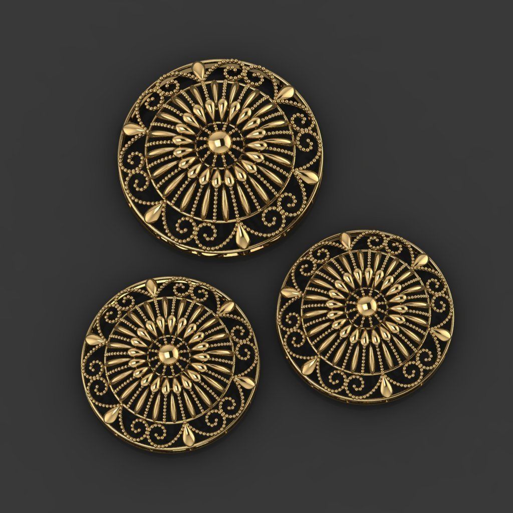 15 Locket Pendant Sets 3D print model_27