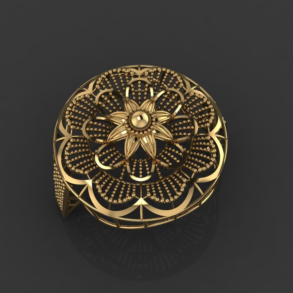 15 Locket Pendant Sets 3D print model_3