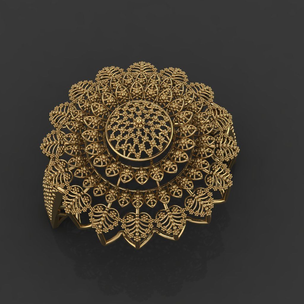 15 Locket Pendant Sets 3D print model_24