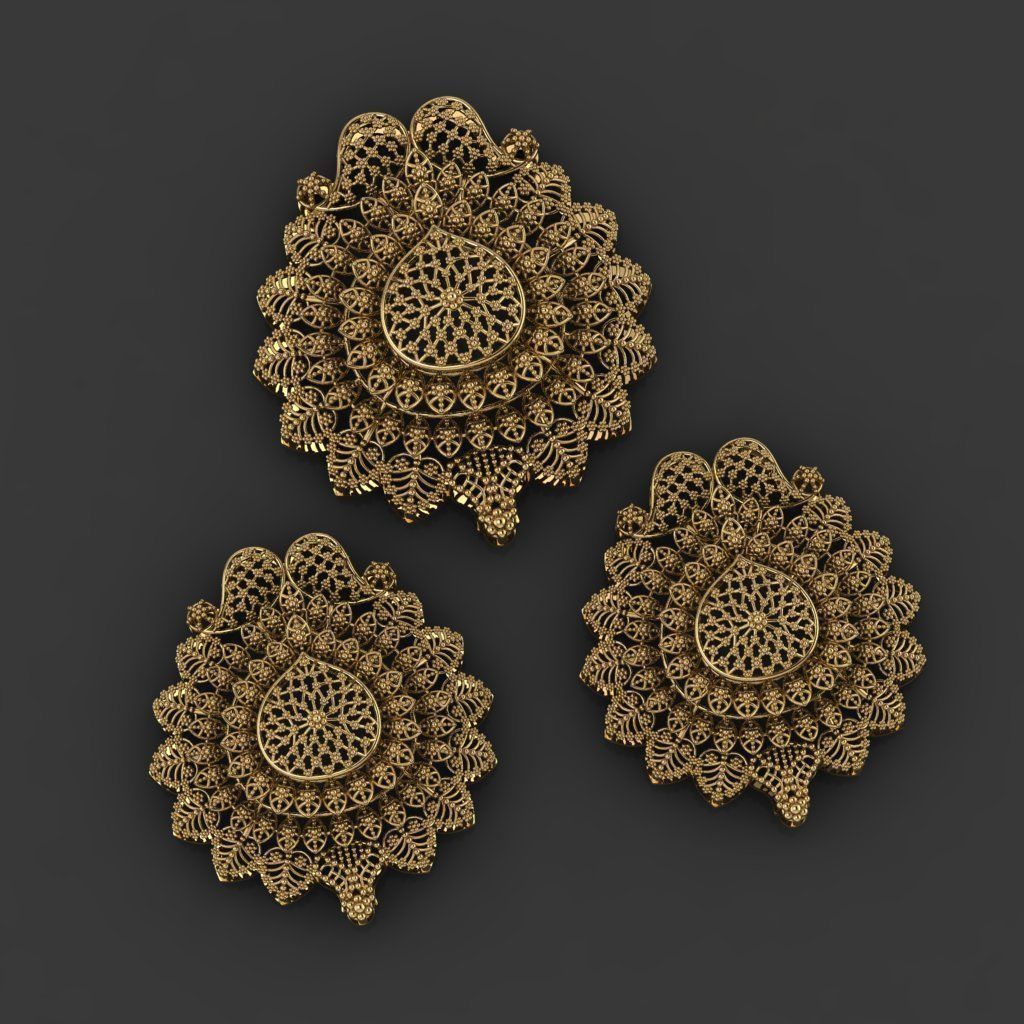 15 Locket Pendant Sets 3D print model_12