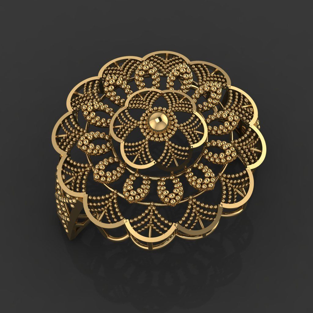 15 Locket Pendant Sets 3D print model_16