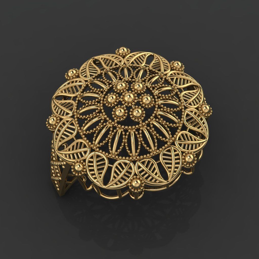 15 Locket Pendant Sets 3D print model_22