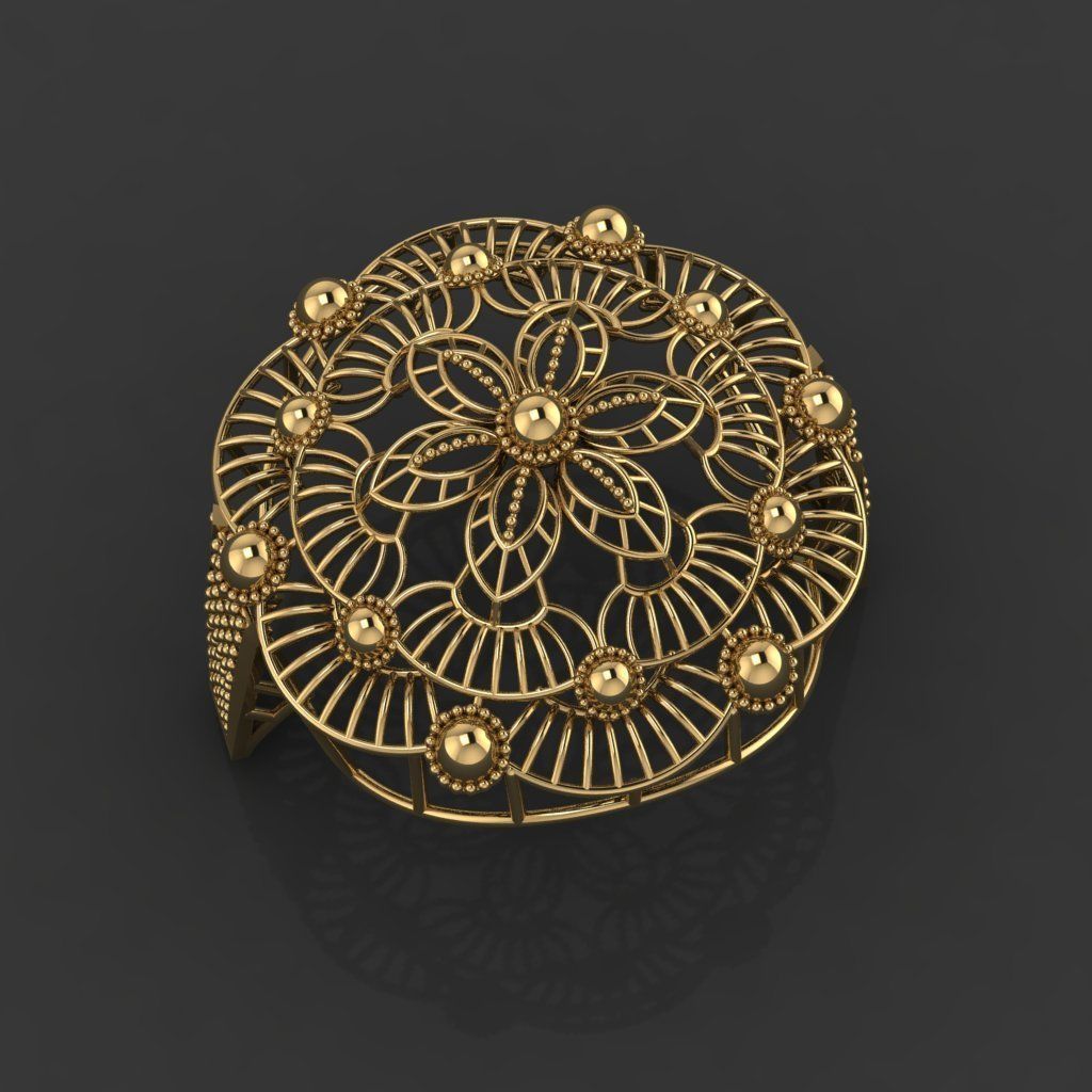 15 Locket Pendant Sets 3D print model_7