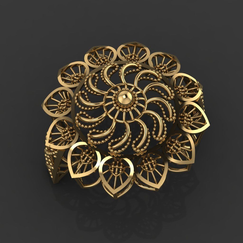 15 Locket Pendant Sets 3D print model_20