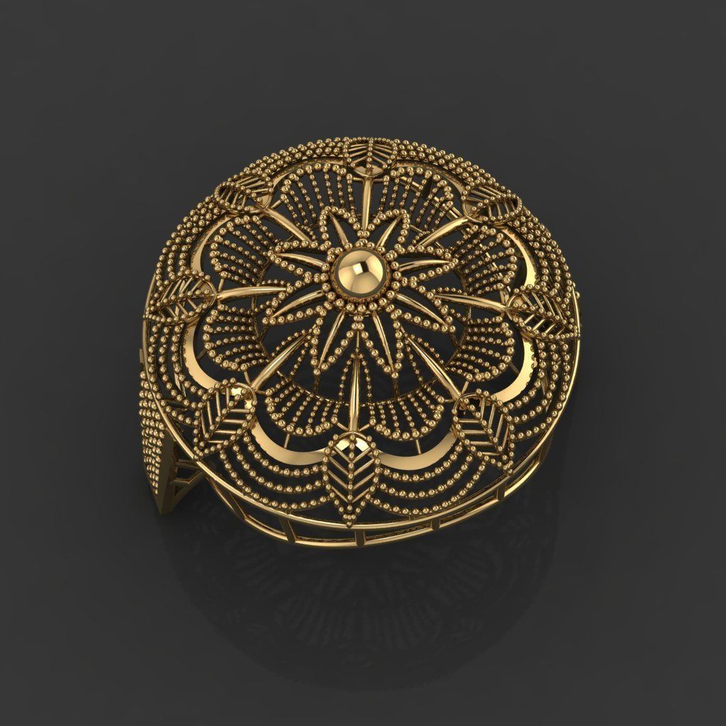 15 Locket Pendant Sets 3D print model_5