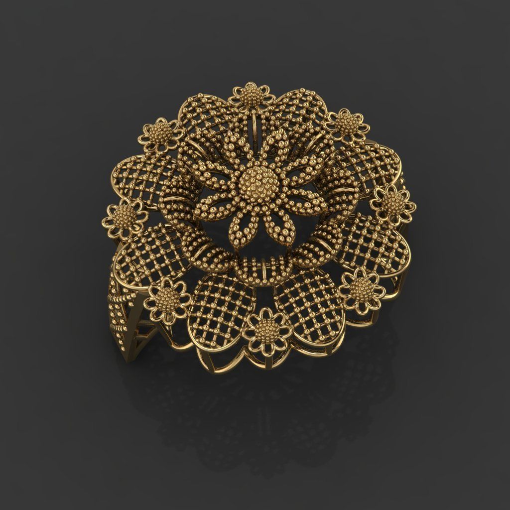 15 Locket Pendant Sets 3D print model_1