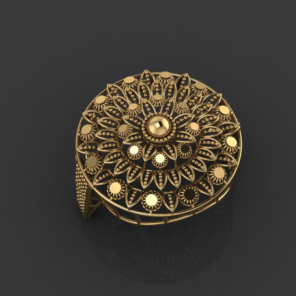 15 Locket Pendant Sets 3D print model_26