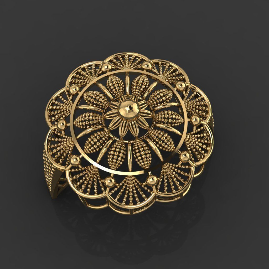 15 Locket Pendant Sets 3D print model_9