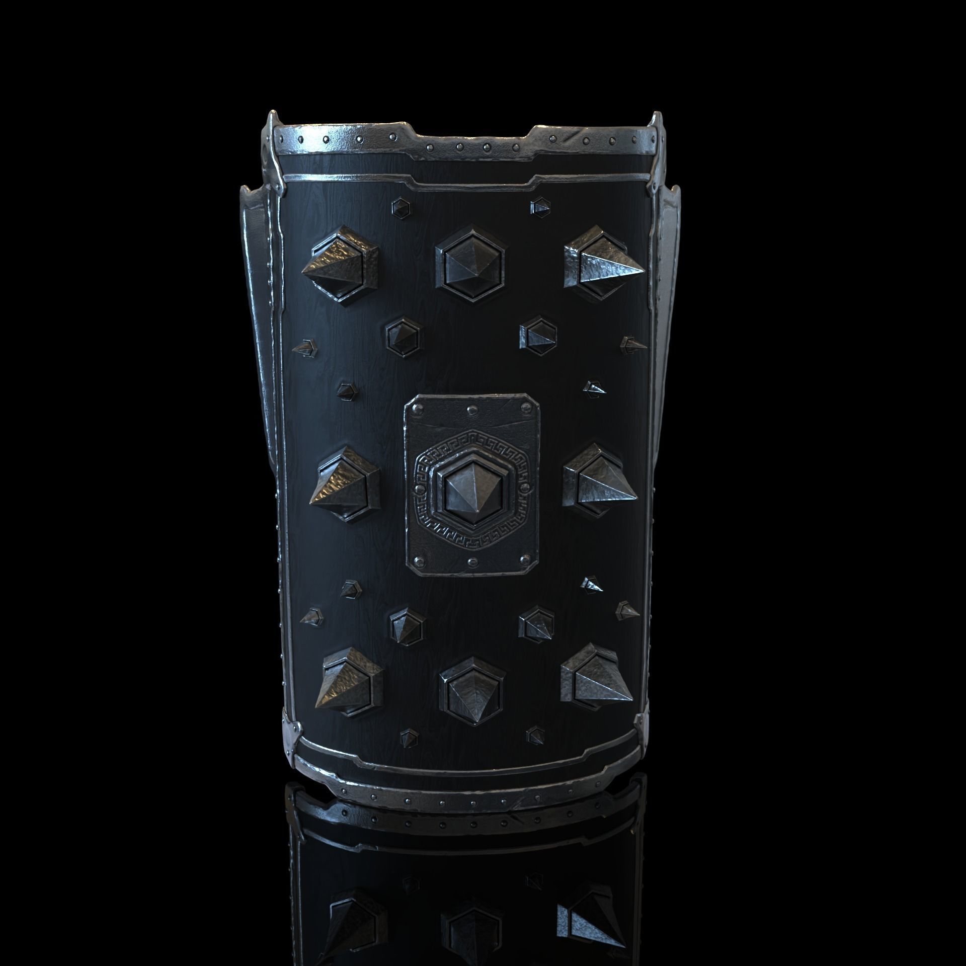Scutum omsx II 3D model_1