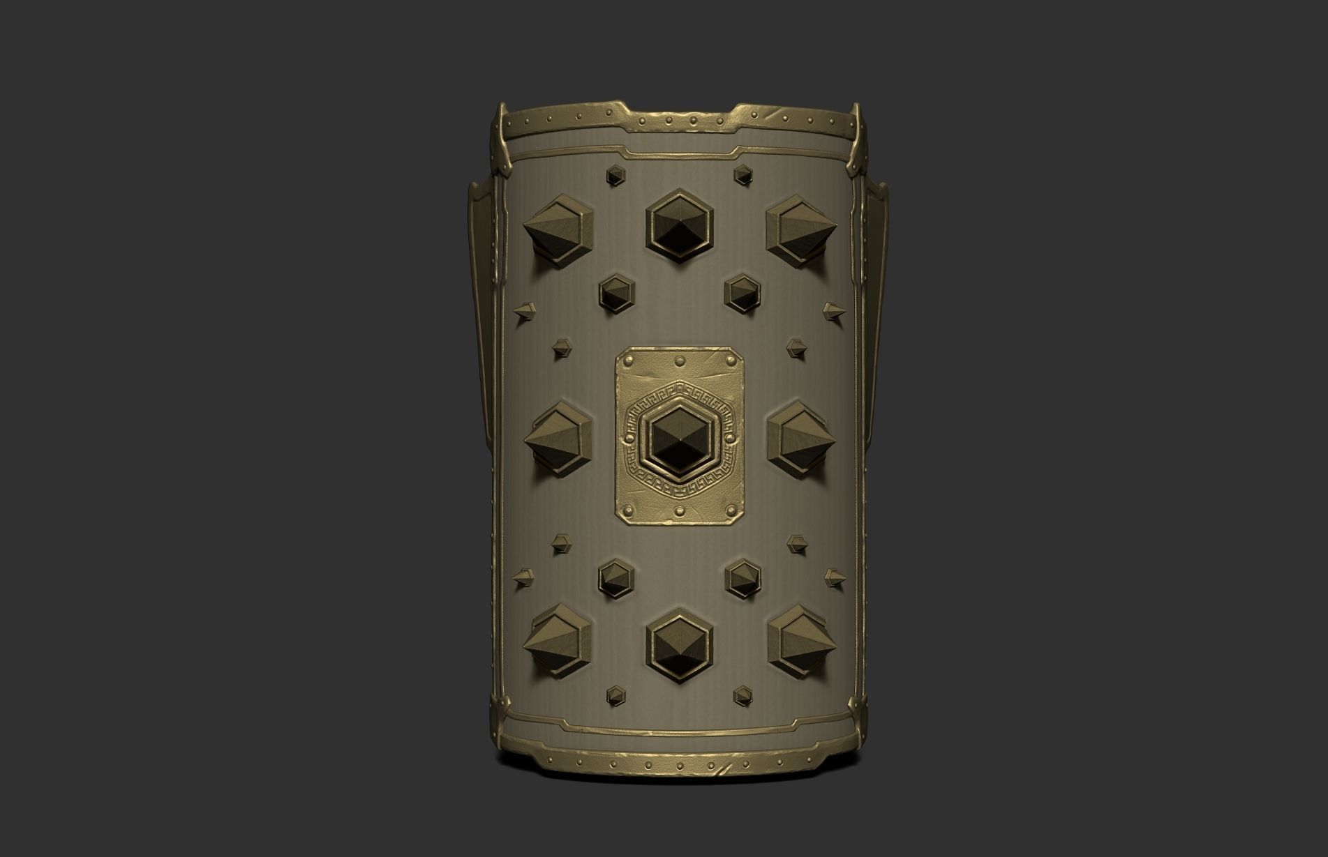 Scutum omsx II 3D model_3