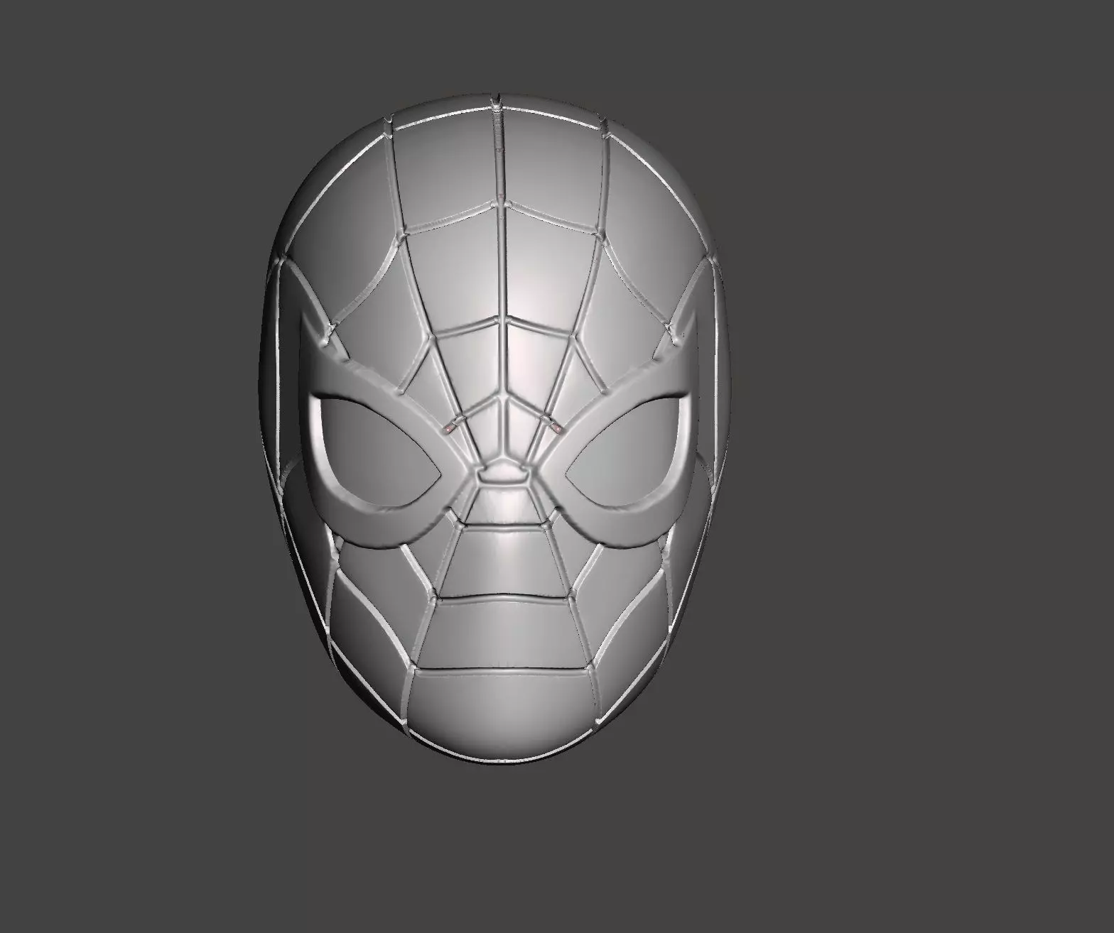 Classic Spider-Man headsculpt 3D print model_0