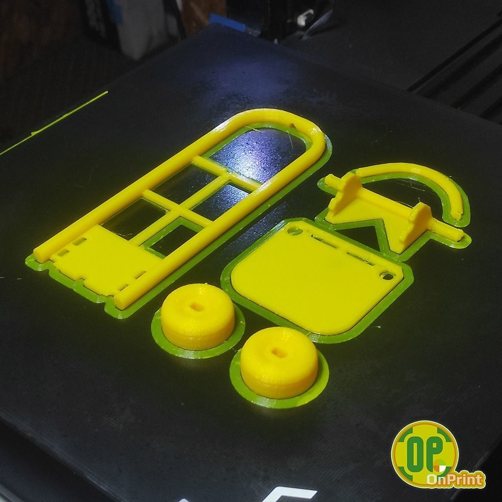 Hand Truck plus Bottle BOX - Mini Collectibles 3D print model_8