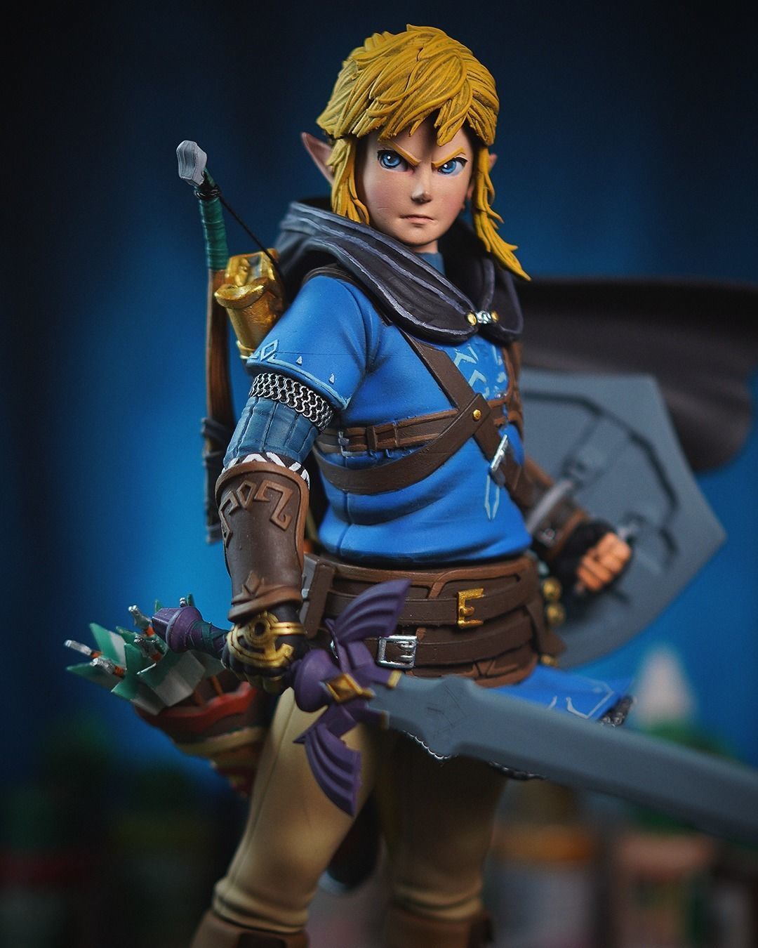 Link from the game  The Legend of Zelda Tears of the Kingdom 3D print model_3
