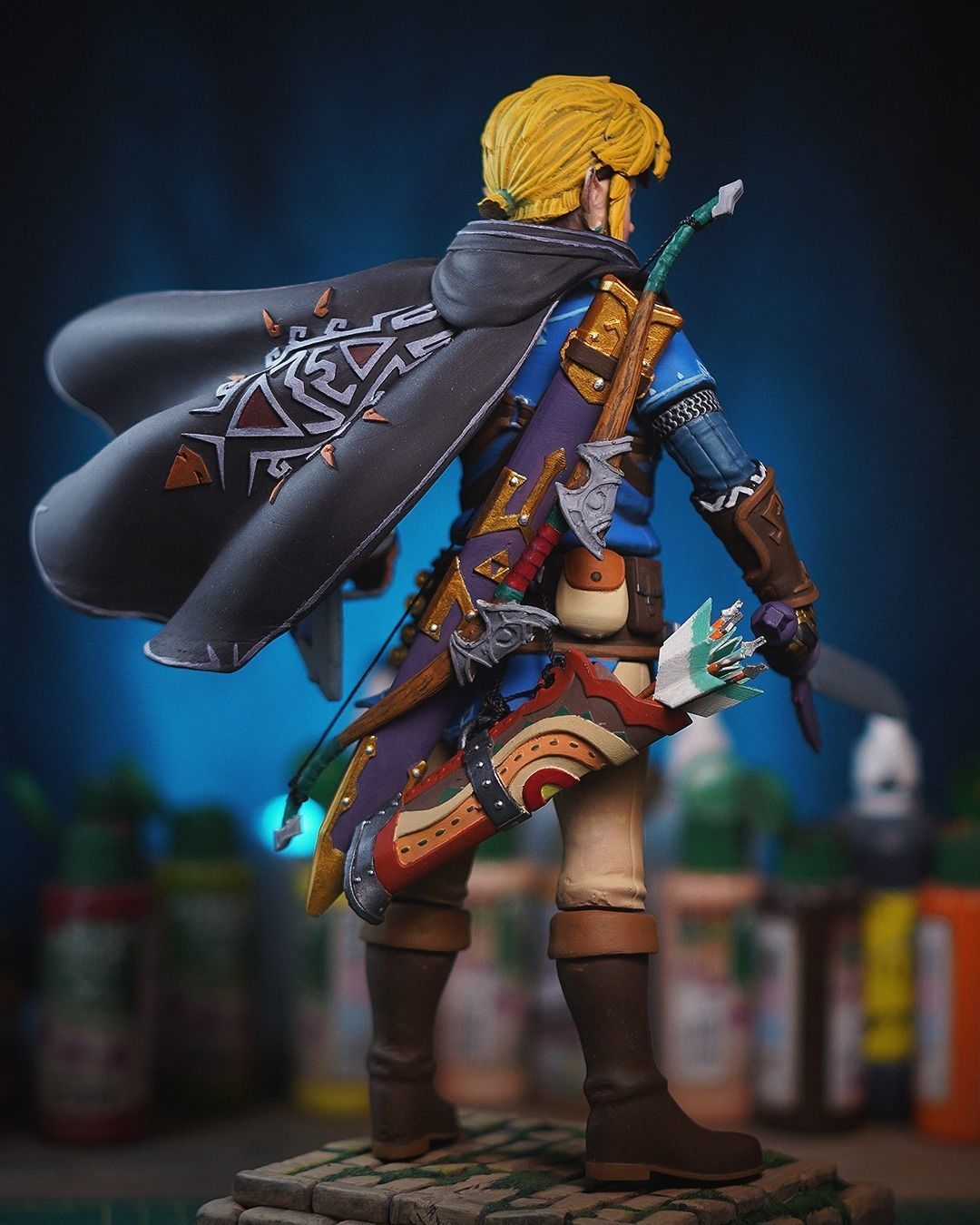 Link from the game  The Legend of Zelda Tears of the Kingdom 3D print model_7