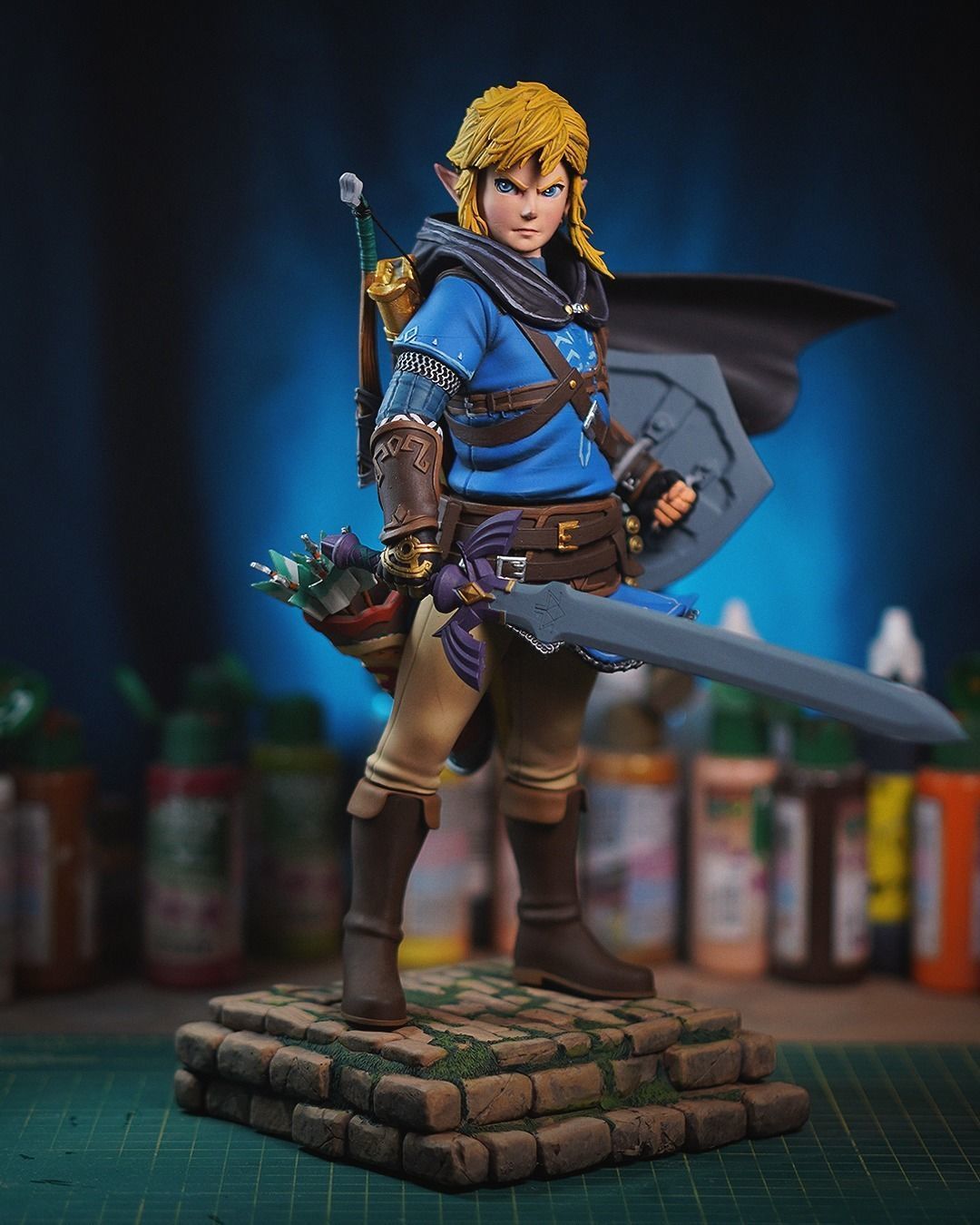 Link from the game  The Legend of Zelda Tears of the Kingdom 3D print model_2