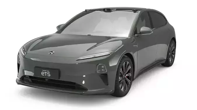 2024 NIO ET5 Touring With Interior 3D model