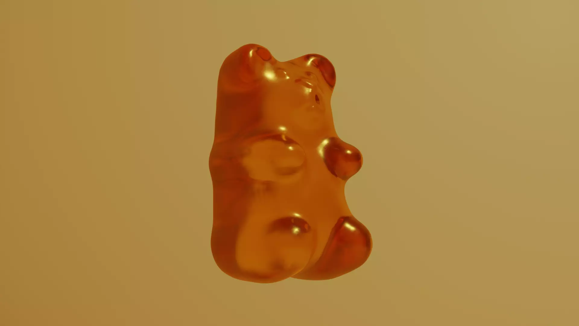 Simple Gummybear Sculpt Free 3D model
