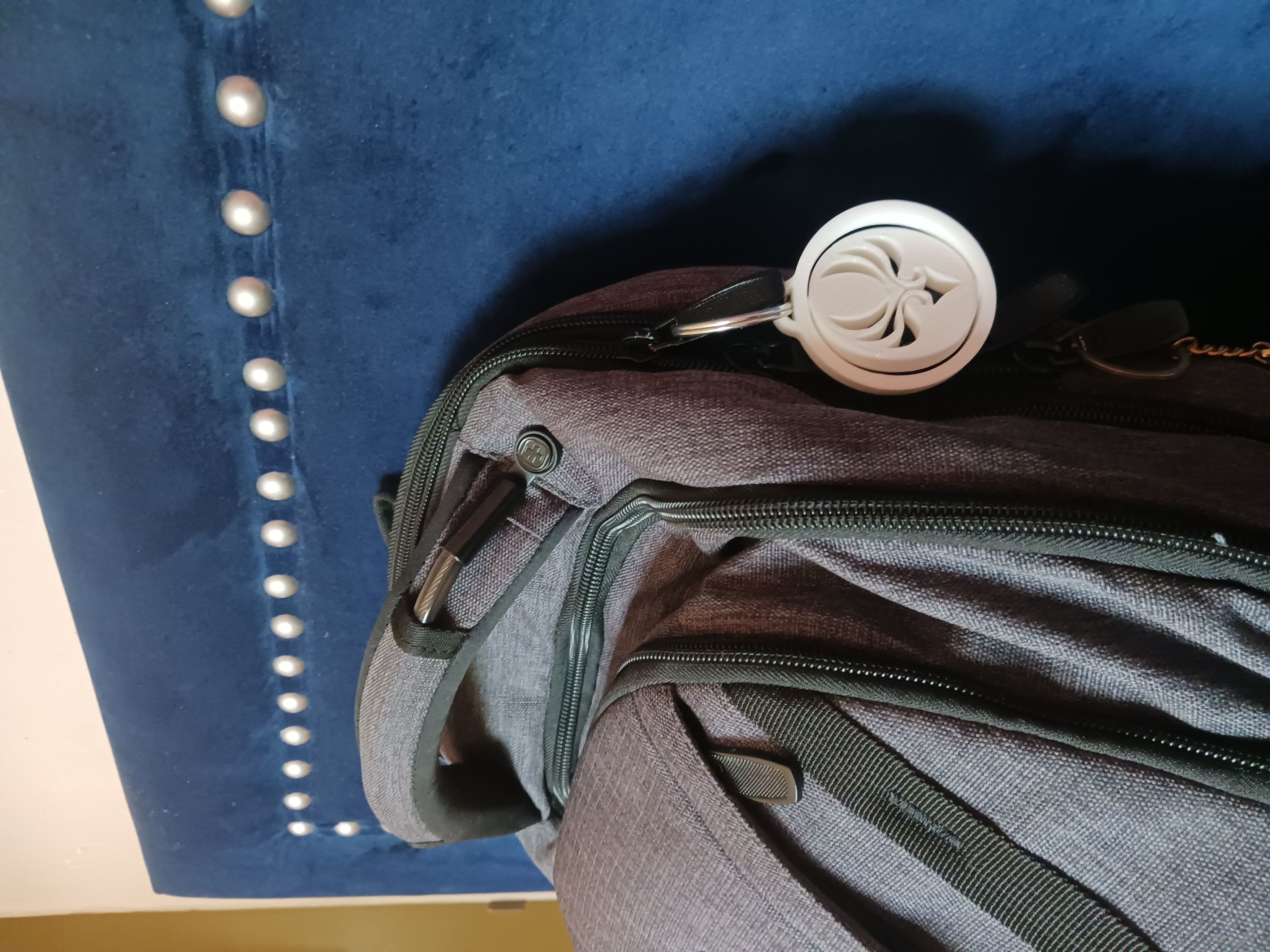 Genshin Impact Spinning Elemental Keychain 3D print model_2