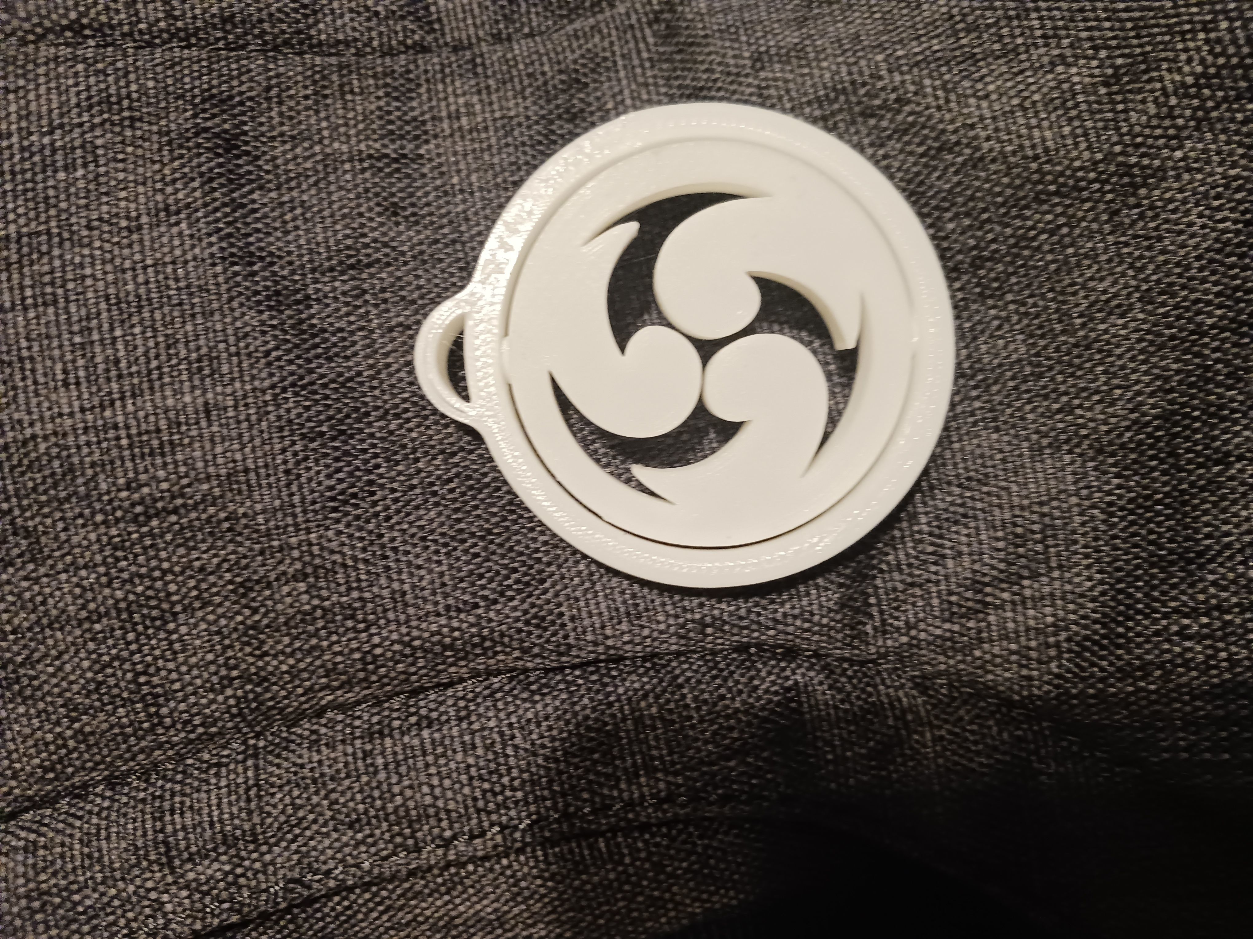 Genshin Impact Spinning Elemental Keychain 3D print model_5