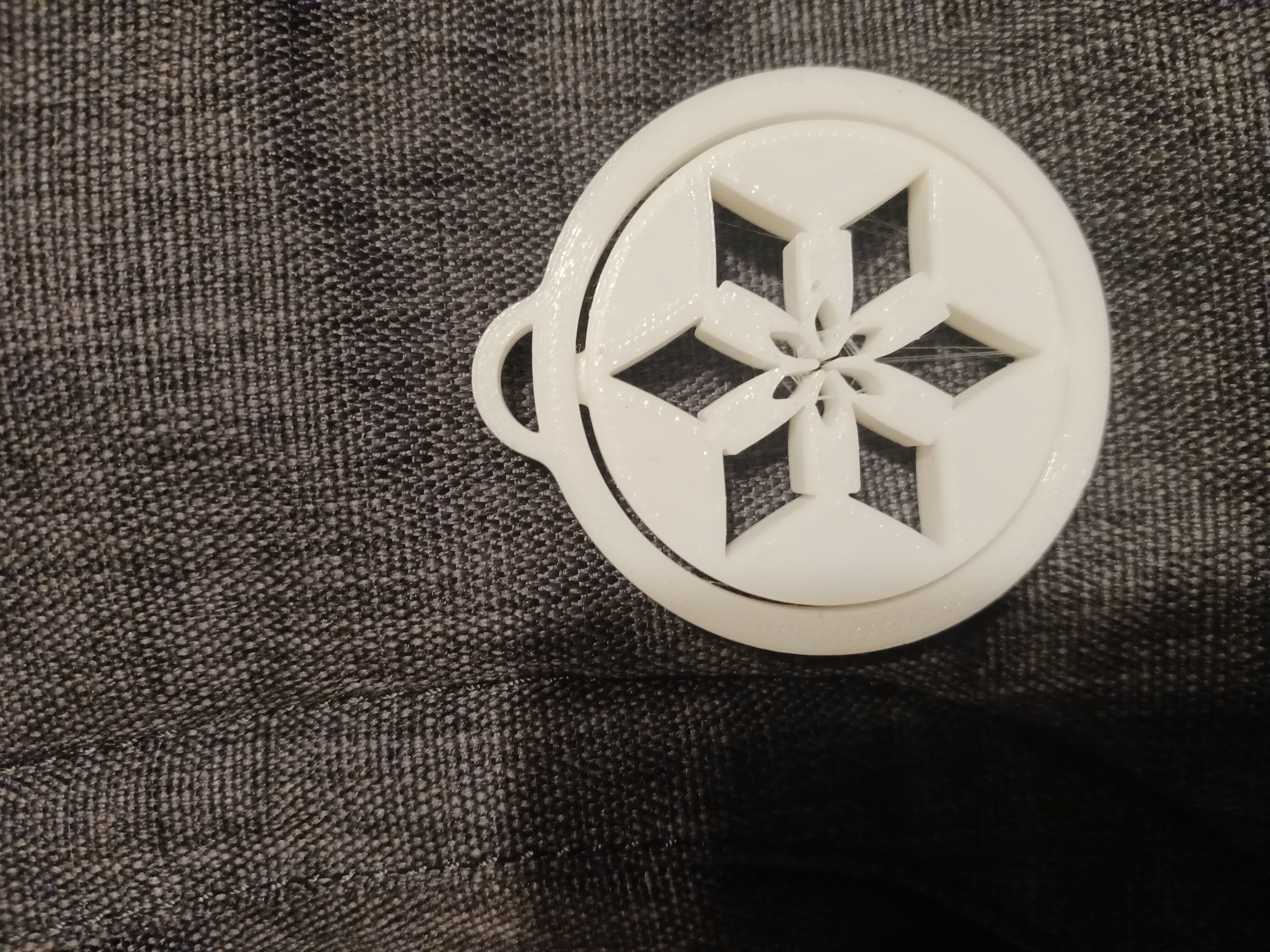 Genshin Impact Spinning Elemental Keychain 3D print model_9