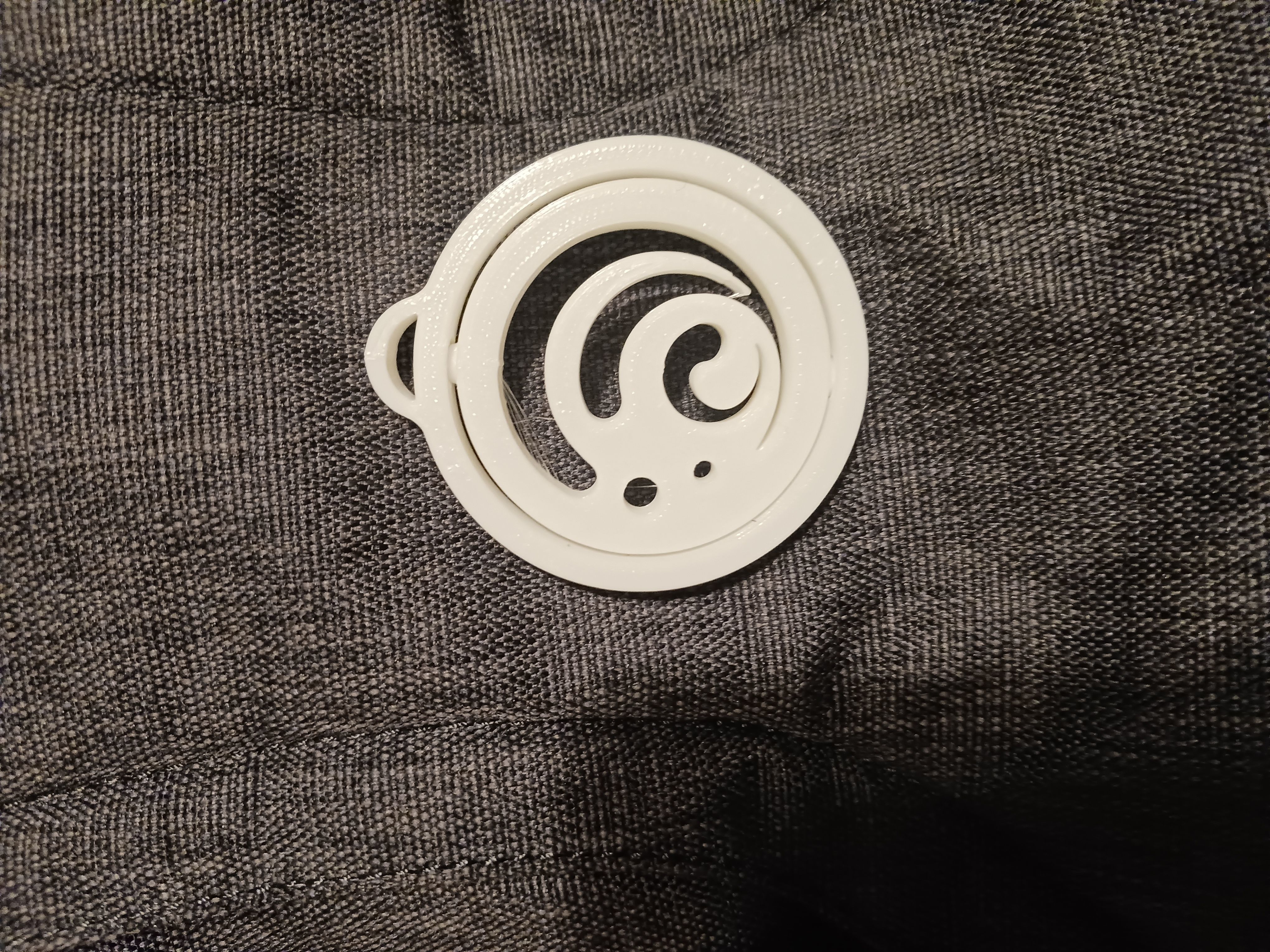 Genshin Impact Spinning Elemental Keychain 3D print model_4