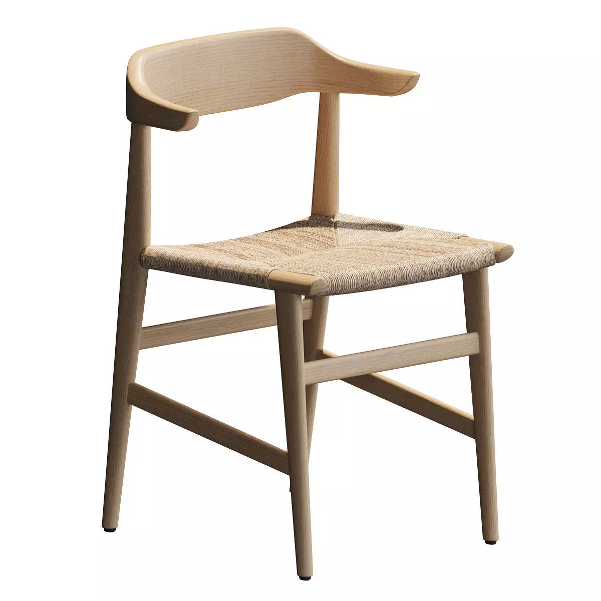 Hedda Wicker Chair by David Ericsson 3D model_0