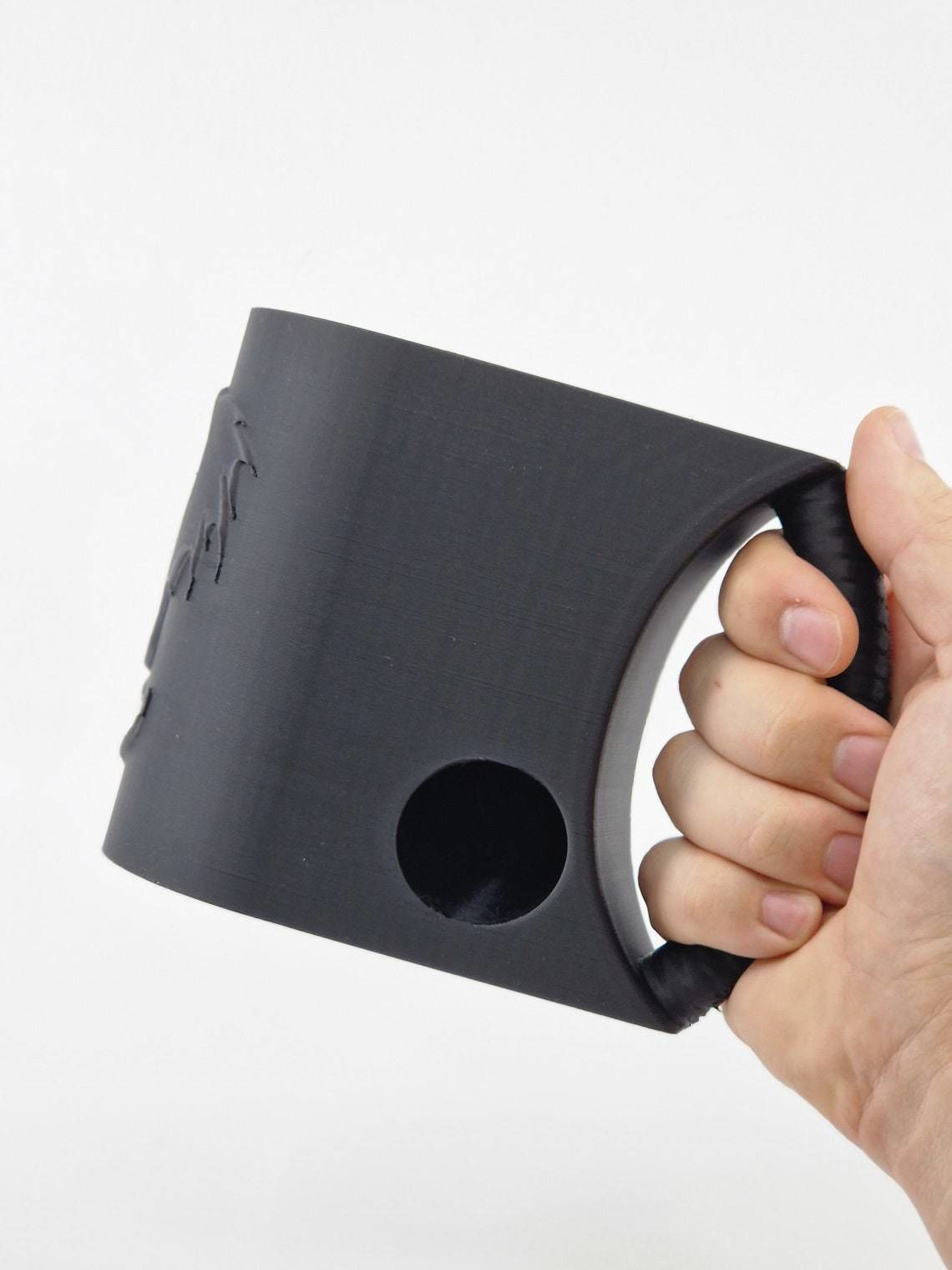 MODERN DRAGON CAN DICE TOWER HOLDER NO SUPPORTS NEEDED 3D print model_6