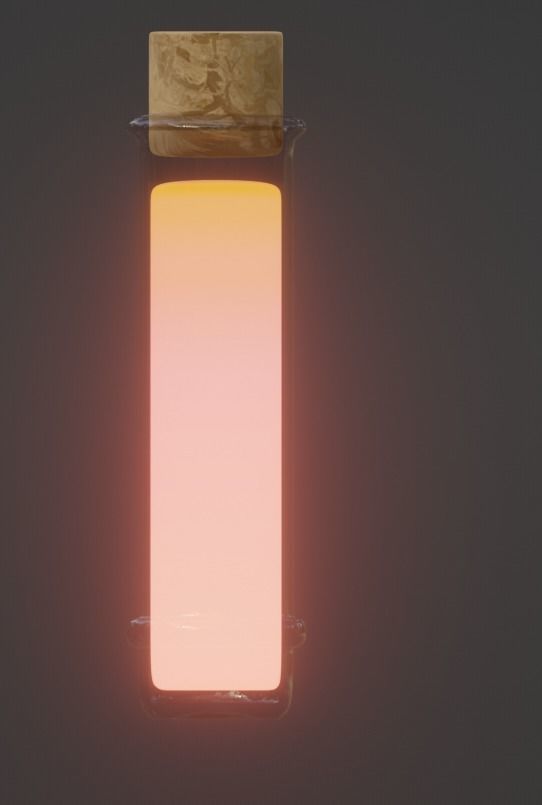 Potion Bottle Pack Low-poly 3D model_13