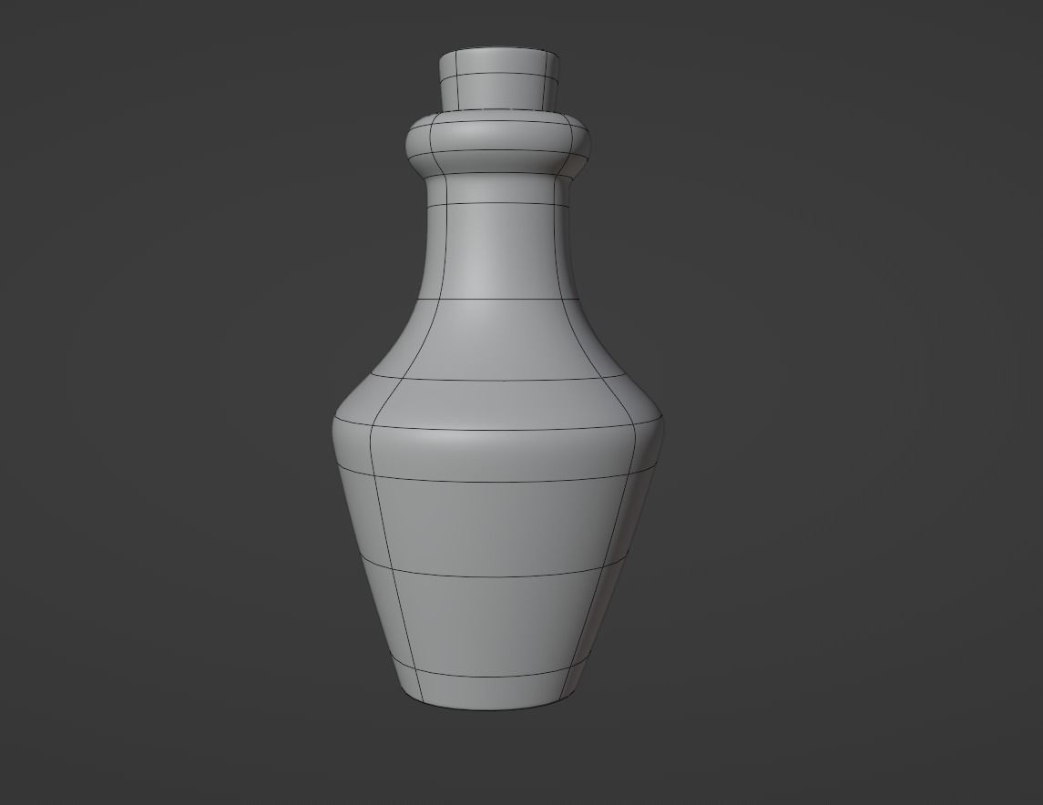 Potion Bottle Pack Low-poly 3D model_40