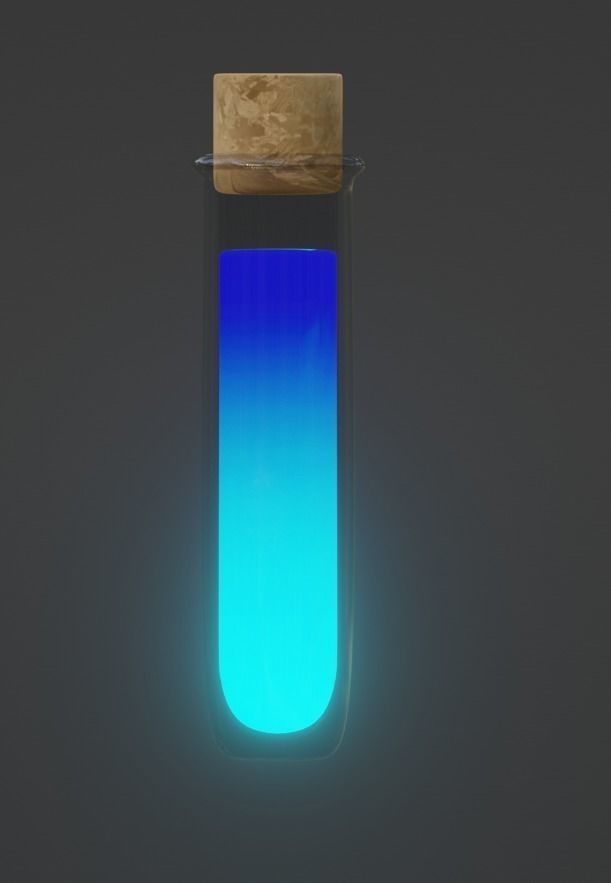 Potion Bottle Pack Low-poly 3D model_9