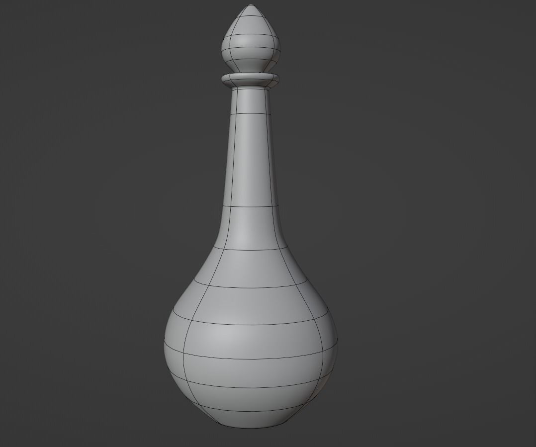 Potion Bottle Pack Low-poly 3D model_30