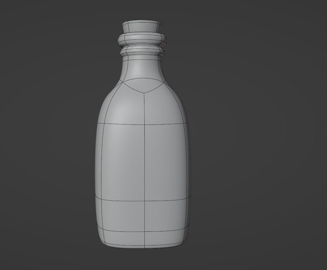 Potion Bottle Pack Low-poly 3D model_37