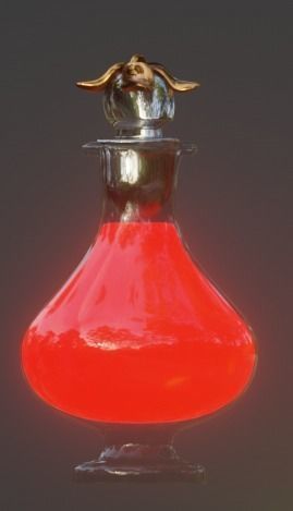 Potion Bottle Pack Low-poly 3D model_7