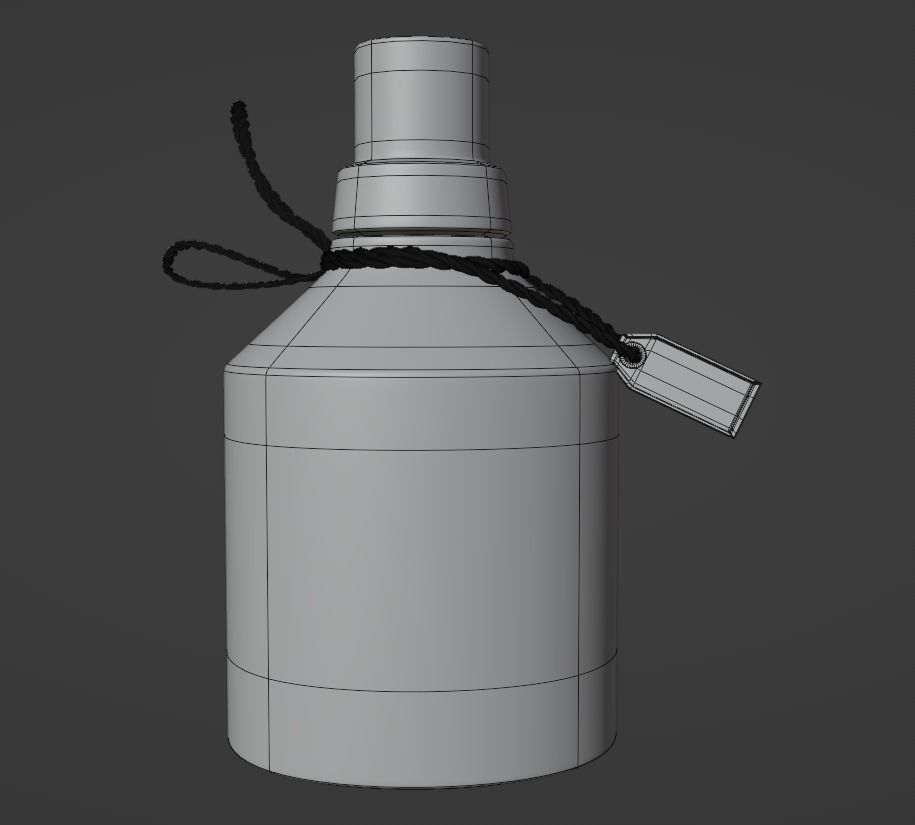 Potion Bottle Pack Low-poly 3D model_31