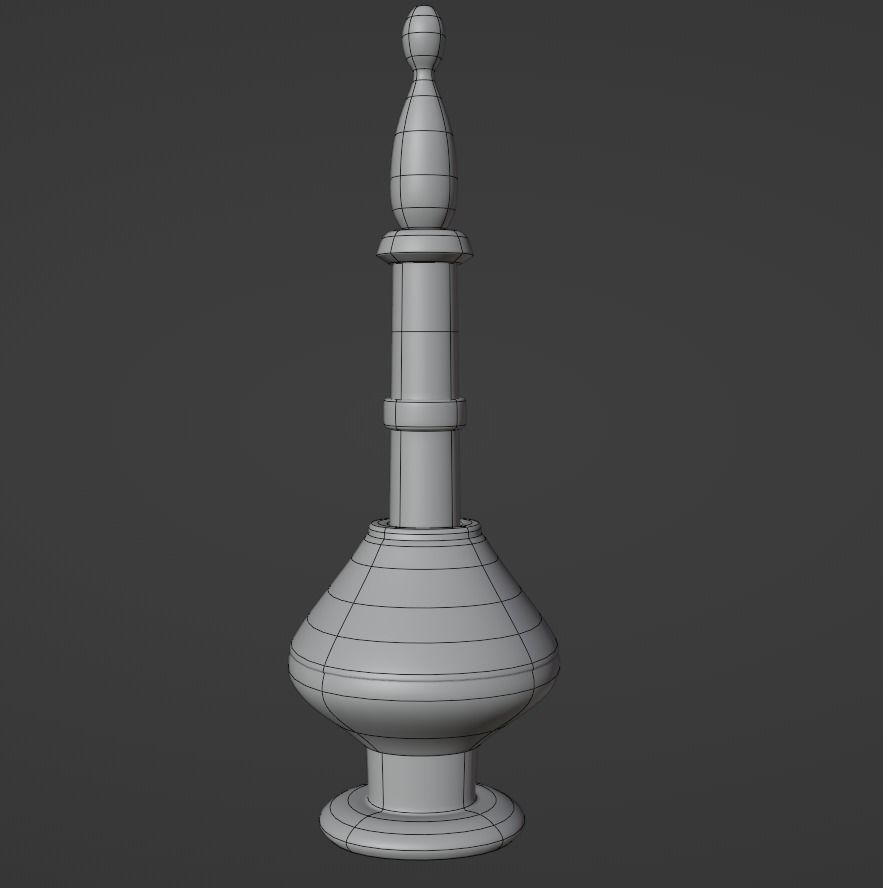 Potion Bottle Pack Low-poly 3D model_43