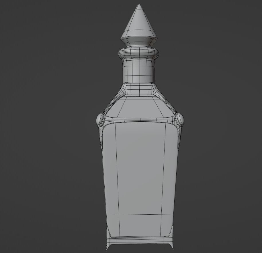Potion Bottle Pack Low-poly 3D model_27