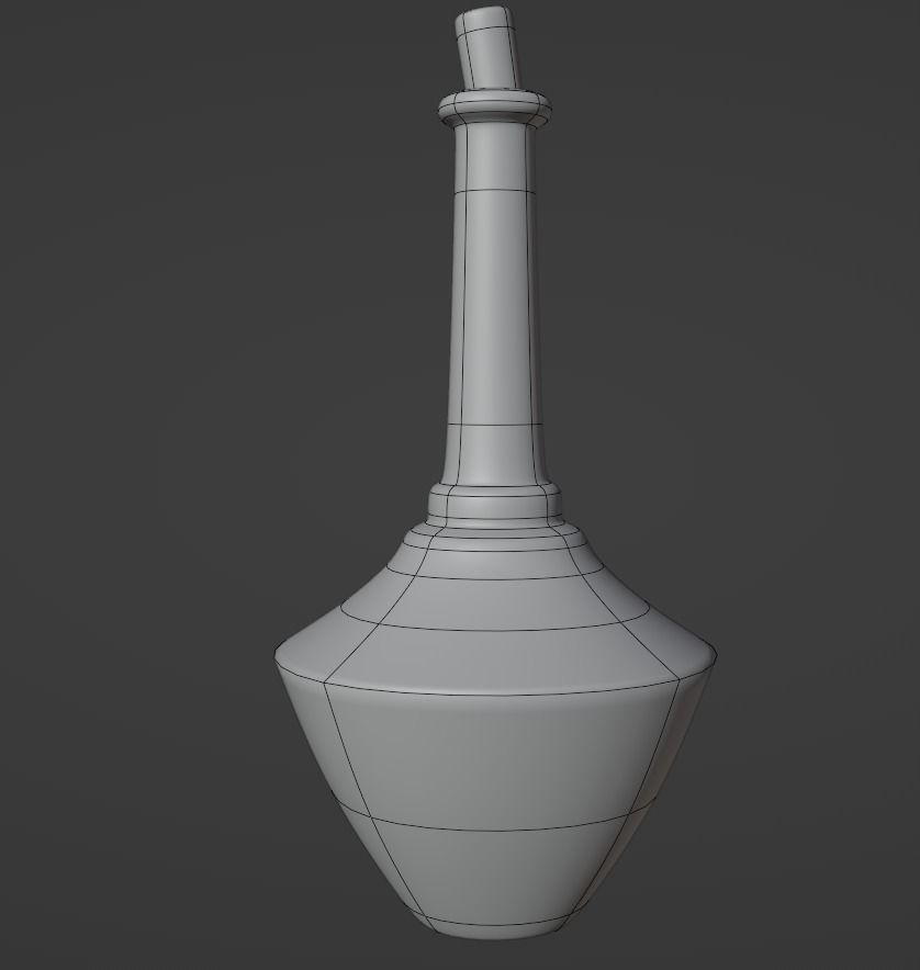 Potion Bottle Pack Low-poly 3D model_28