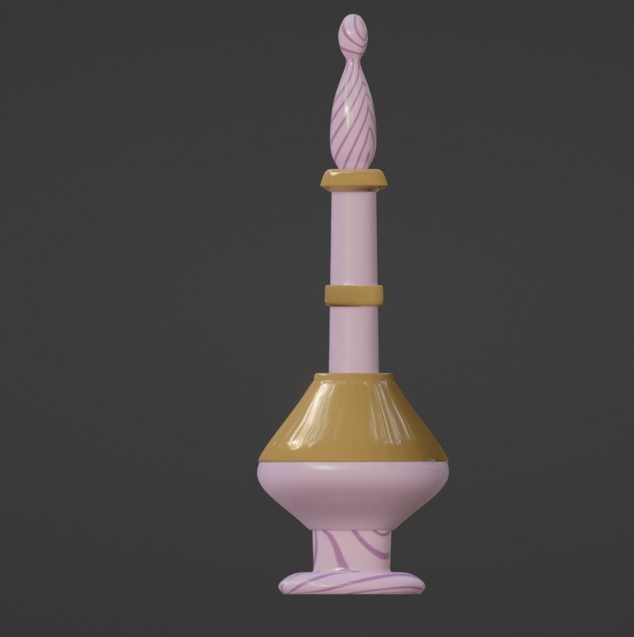 Potion Bottle Pack Low-poly 3D model_22